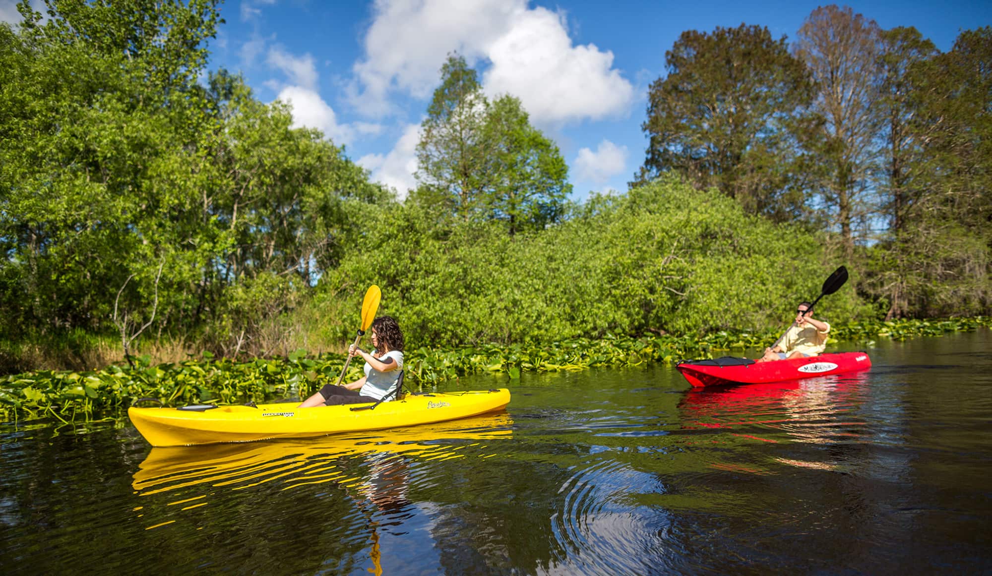 Lake-Kissimmee-kayak-couple