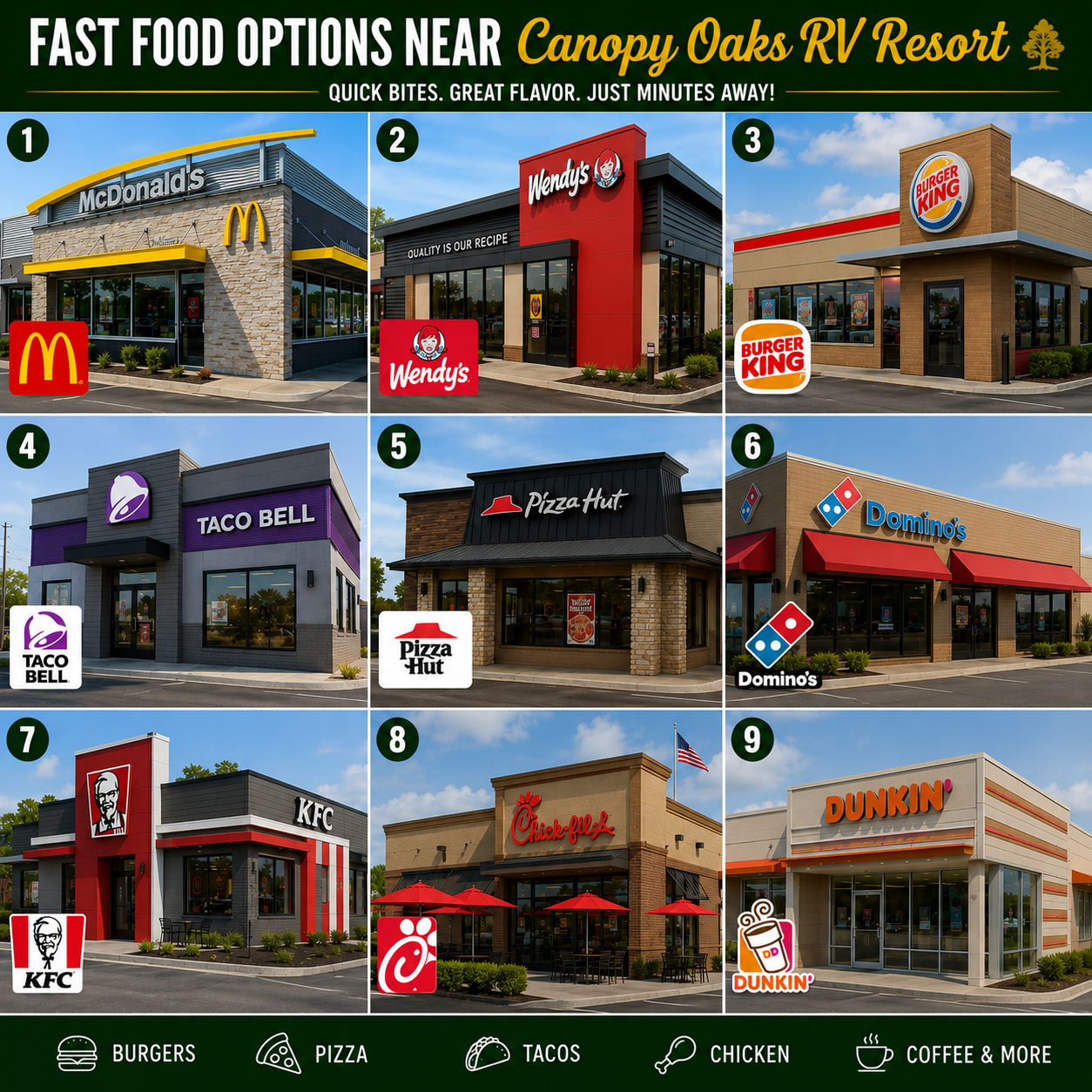 FAST FOOD NEARBY FAST FOOD NEARBY